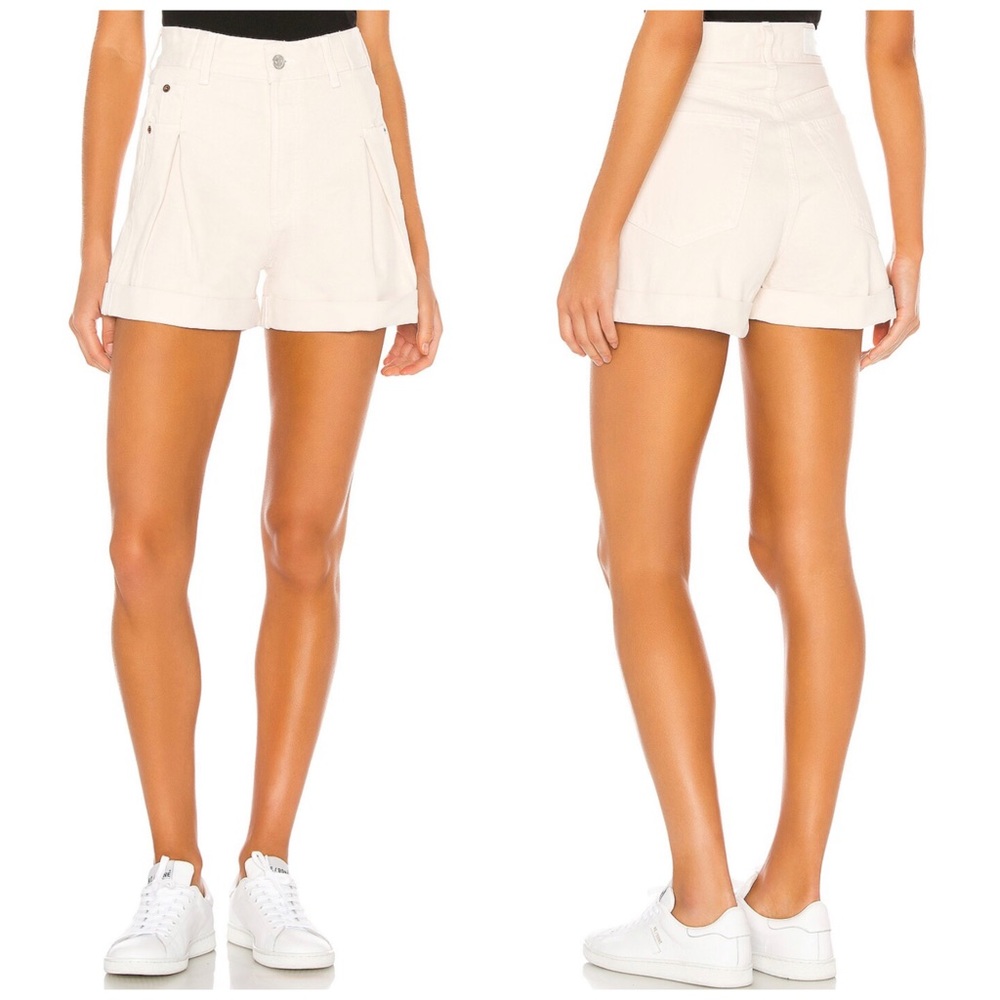RE/DONE 40’s Zoot Shorts Vintage White, 25
